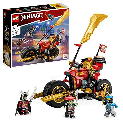 LEGO 71783 NINJAGO Kais Mech-Bike EVO Upgradable Ninja Motorcycle Toy with 2 Mini Figures £31.50 @ Amazon Germany