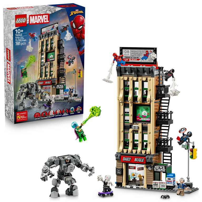 LEGO 76342 Marvel Spider-Man vs. Mysterio: The Daily Bugle