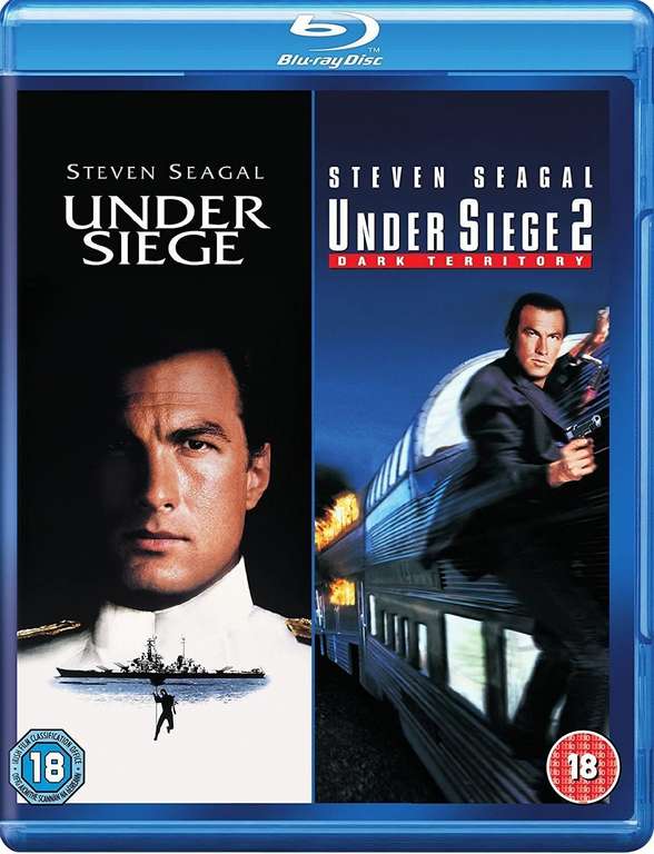 Under Siege/Under Siege 2 [Blu-ray] [1995] [2017] [Region Free] £4.89 @ Amazon