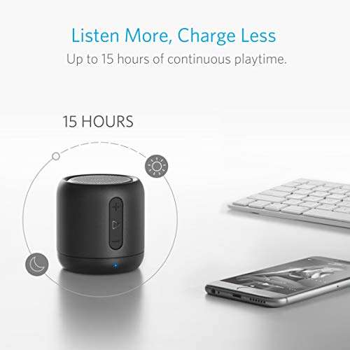 Anker Soundcore Mini Super-Portable Bluetooth Speaker with 15 hours playtime for £19.99 Prime delivered @ Anker Direct / Amazon