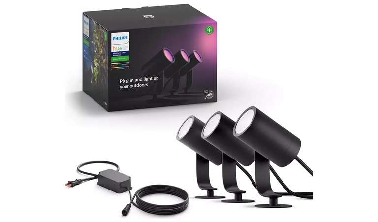 Philips Hue Lily Smart Outdoor Spotlight Base Kit £164.99 (Free Collection) @ Argos