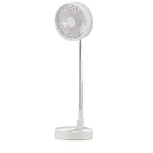 Outlet Bell & Howell Rechargeable Extendable Desk & Floor Fan - various colour w/code off your first shop