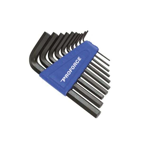 ProForce Hexagon Key Wrench Set 10-Piece (Metric Or Imperial) - 99p Delivered with promo @ Mad4tools