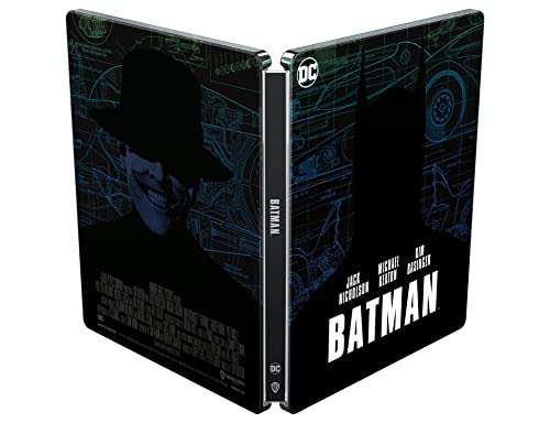 BATMAN (1989) STEELBOOK (4K Ultra HD + Blu-Ray) £13.94@ Amazon Italy