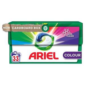 10% off and 4 for 3 on Ariel Pods e.g. All In One Washing Pods Original 33 Washes 646.8G - £8 each / £21.60 for 4 (Clubcard Price) @ Tesco