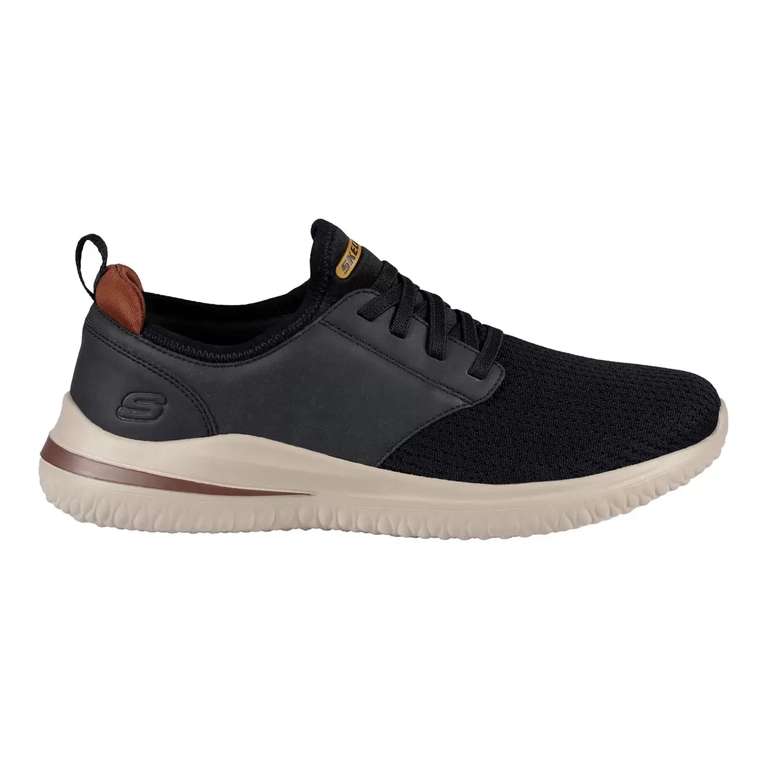Skechers Mens Delson Trainer in Black and Taupe, various sizes £29.98 delivered (Members Sonly) @ Costco