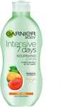 Garnier Intensive 7 Days Aloe Vera Hydrating / Mango Nourishing Body Lotion 400ml (£2.85/£2.55 on Subscribe & Save) + 5% off 1st S&S