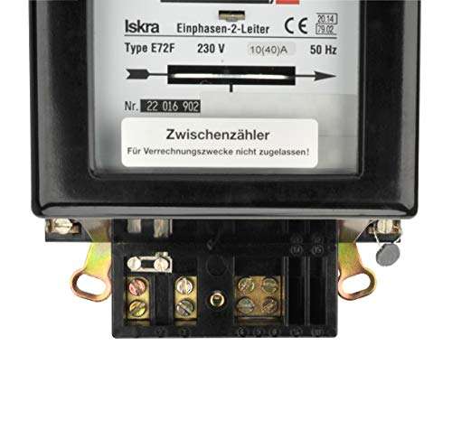 Unitec 40740 Alternating Current Electricity Meter - £21.57 @ Amazon