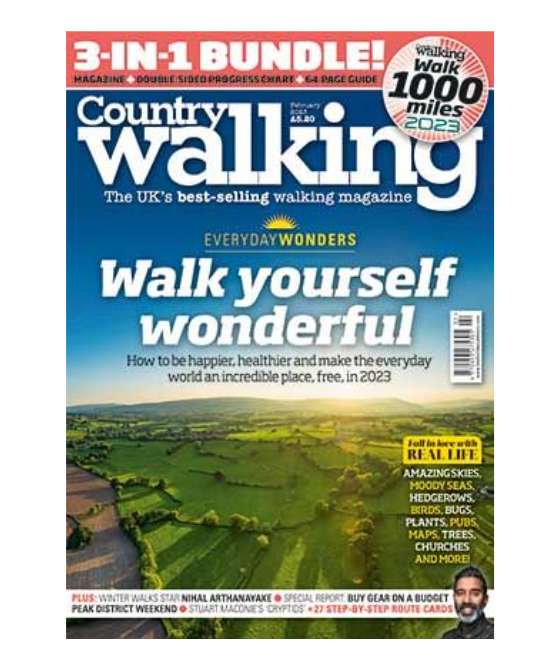 50% Ordnance Survey annual app subscription with purchase of 3 month trial of Country Walking magazine £11.13 in total @ Great Magazines