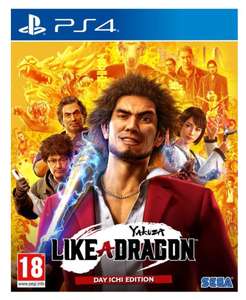 Yakuza: Like a Dragon Day Ichi Steelbook Edition (PS4) £12.95 Delivered @ The Game Collection