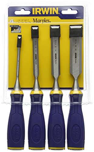 IRWIN 10505173 M500 Bevel Edge All-Purpose Chisel with Striking Cap Set (4-Piece) sold and FB ptctools