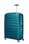 Samsonite Lite-Shock - Spinner XL Suitcase, 81 cm, 124 Litre,4 Wheels, Blue (Petrol Blue)