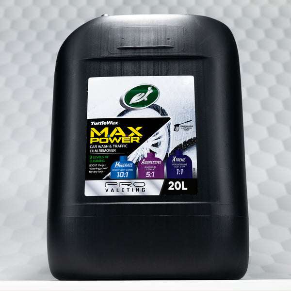 Turtle Wax 53284 M.A.X Power Car Wash Shampoo Removes Car Wax TFR (20Ltr) - £24 with code @ Turtle Wax