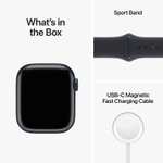Apple Watch Series 8 (GPS 41mm) Smart watch - Midnight Aluminium Case with Midnight Sport Band - Regular sold by click3click