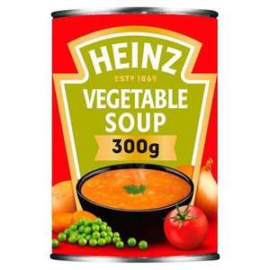 Heinz Vegetable Soup 20p/ Cream of Tomatoes Soup 25p/Macaroni Cheese 50p Instore @ The Company Shop