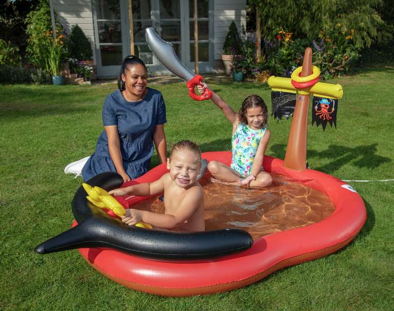 Chad Valley Pirate Ship Inflatable Pool now £15 plus Free Click and collect