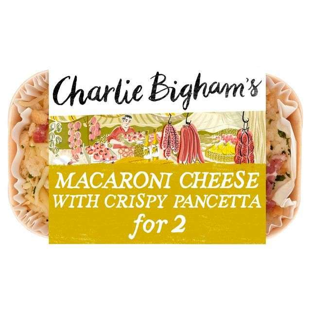 Charlie Bigham's Macaroni Cheese with Crispy Pancetta Pasta 670g - £8.50 @ Sainsbury's
