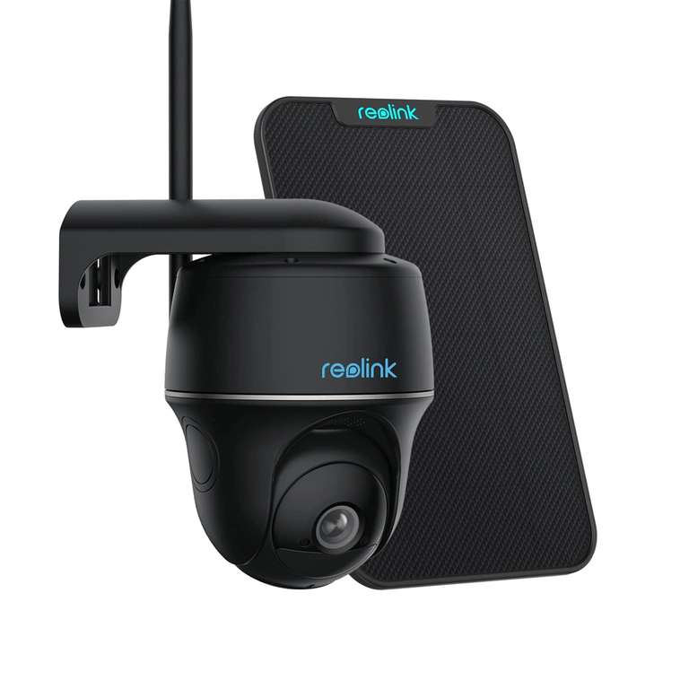 Reolink Wireless Security Camera With Pan-Tilt View / 2K Night Vision / PIR + Solar Panel - £104.99 @ ReolinkEU / Amazon