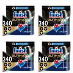 4 x 85 Finish Ultimate All in One Dishwasher Tablets Regular Total 340 Bulk - with code (UK Mainland) - Official_Brand_Outlet