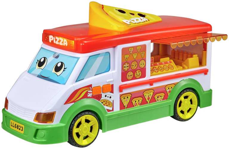 Chad Valley Large Pizza Van - Free C&C