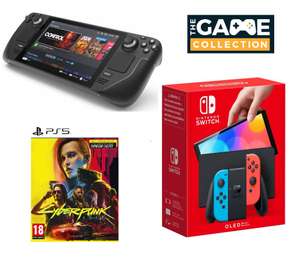 10% off with Newsletter SignUp at The Game Collection e.g Steam Deck 512GB £355.45/Switch Oled £247.45/Cyberpunk 2077 Ultimate Ed £27.85