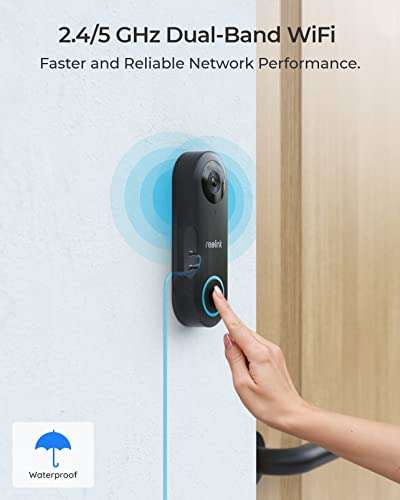 Reolink Video Doorbell Camera £100.93 using voucher sold by Reolinkeu, dispatched by amazon