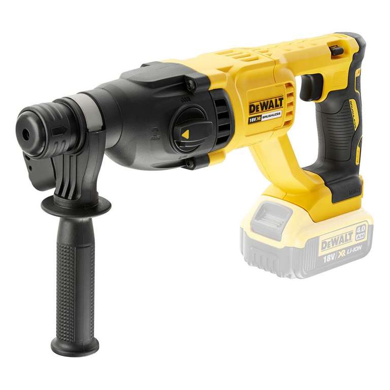 DEWALT DCH133N-XJ 18V XR Brushless SDS+ Plus Hammer Drill - Body Only - With Code