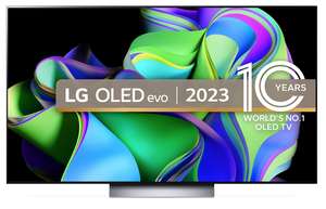 LG OLED77C36LC 77" OLED EVO panel smart Television with advanced Alpha 9 AI Processor