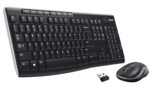 Logitech MK270 Wireless Keyboard and Mouse Combo, Manufacturer's 3 year warranty - £17.99 + Free Click & Collect @ Argos