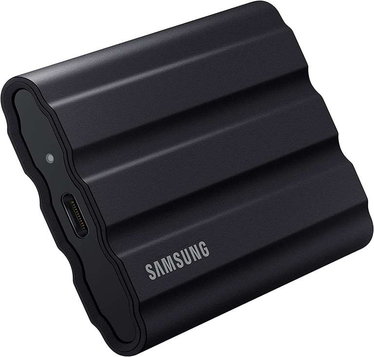 1TB - Samsung T7 Shield USB-C 3.2 Gen2 Portable SSD - 1050MB/s, 3D TLC, IP65, Shock Resistant - £74.89 with Applied Voucher @ Amazon Germany