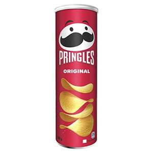 Pringles Crisps - Original, Paprika, Texas BBQ, Sweet & Sour Flavours 185g - Amazon Fresh (Selected Locations / Minimum Spend)