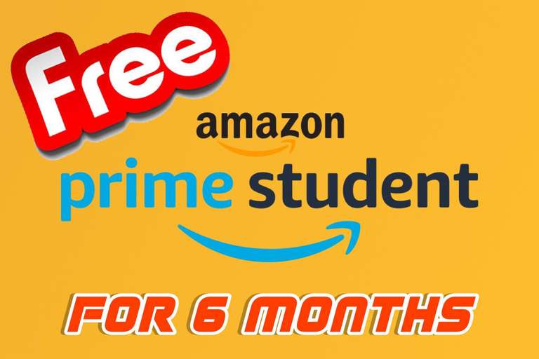 FREE Amazon Prime for 6 Months *Students only* Then £4.49/monthly thereafter @ Amazon