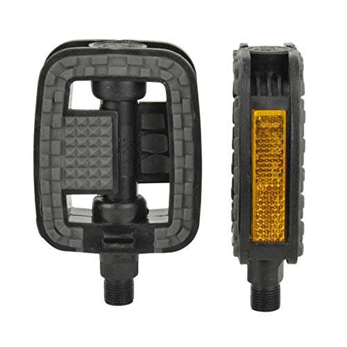 Fischer bike pedals with anti-slip and reflectors £6.61 @ Amazon