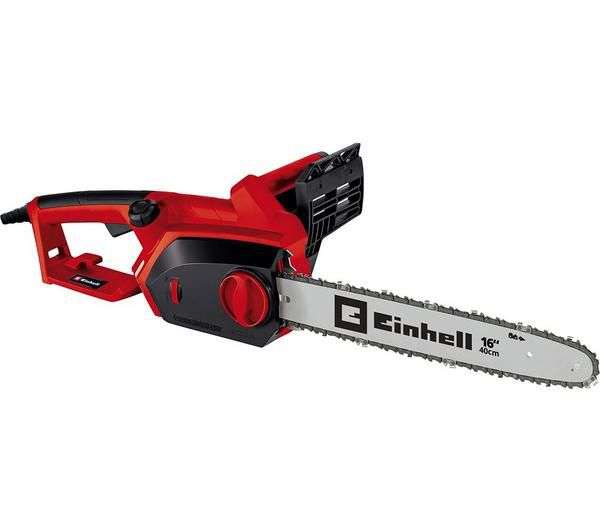 EINHELL GH-EC 2040 Corded Chainsaw - 40.6 cm Blade, Red & Black