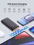 TOPK 3A 10000mAh USB C Portable Charger with LED Display PowerBank 15W (With Voucher & 10% promotion) Sold by TOPKDirect