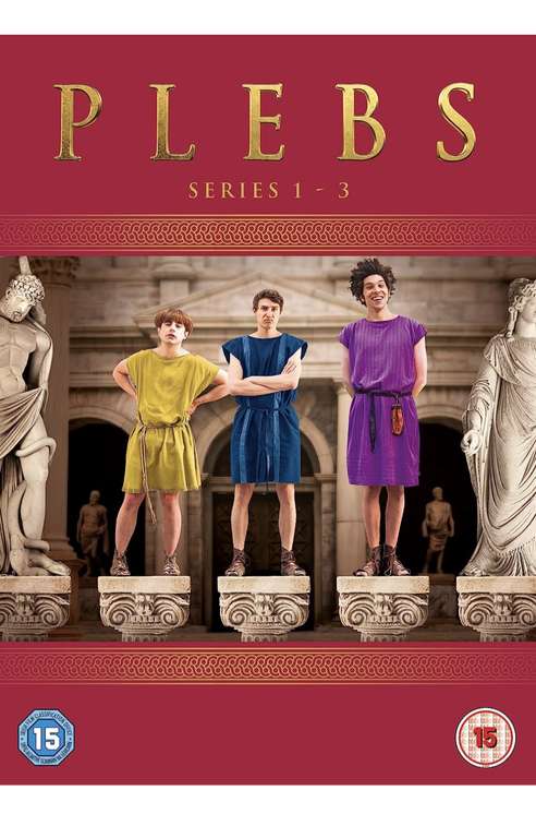 Plebs: Series 1-3 DVD (used) £5 with free click and collect @ CeX