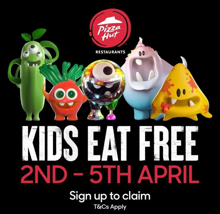 Kids Eat Free with adult main purchase W/Code (Newsletter Signup)