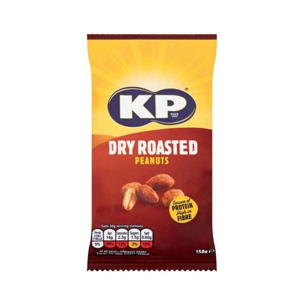 KP Dry Roast Peanuts 150g x2