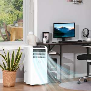 Homcom10000btu Mobile Air Conditioner with Remote Control, Timer, Cooling Dehumidifying £211.95 with code @ Aosom