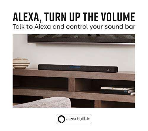 POLK AUDIO React Soundbar for Surround Sound, TV Speakers for Home Cinema Sound System, Alexa Built-In, Wall Mountable - £155.82 @ Amazon