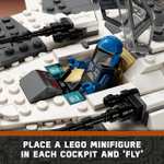 LEGO 75348 Star Wars Mandalorian Fang Fighter vs. TIE Interceptor