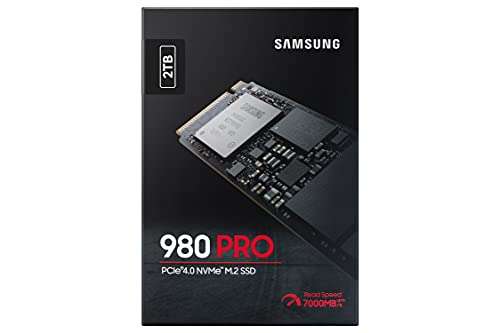 Samsung 980 PRO 2 TB PCIe 4.0 M.2 £184.99 @ Amazon