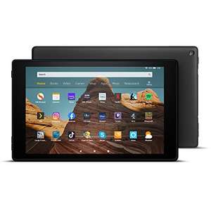 Amazon Fire HD 10 Tablet, Certified Refurbished, 32 GB, Black — 10.1-inch 1080p Full HD display, with Ads (Previous Generation - 9th)