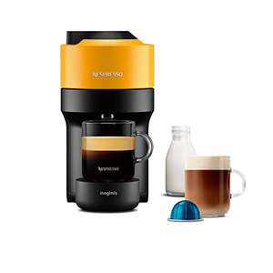Nespresso Vertuo Pop Automatic Pod Coffee Machine for Americano, Decaf, Espresso by Magimix, 30 Pods FREE + £30 off coffee subscription
