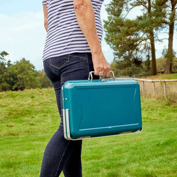 Portable Brief Case BBQ Peacock + Free Click and Collect