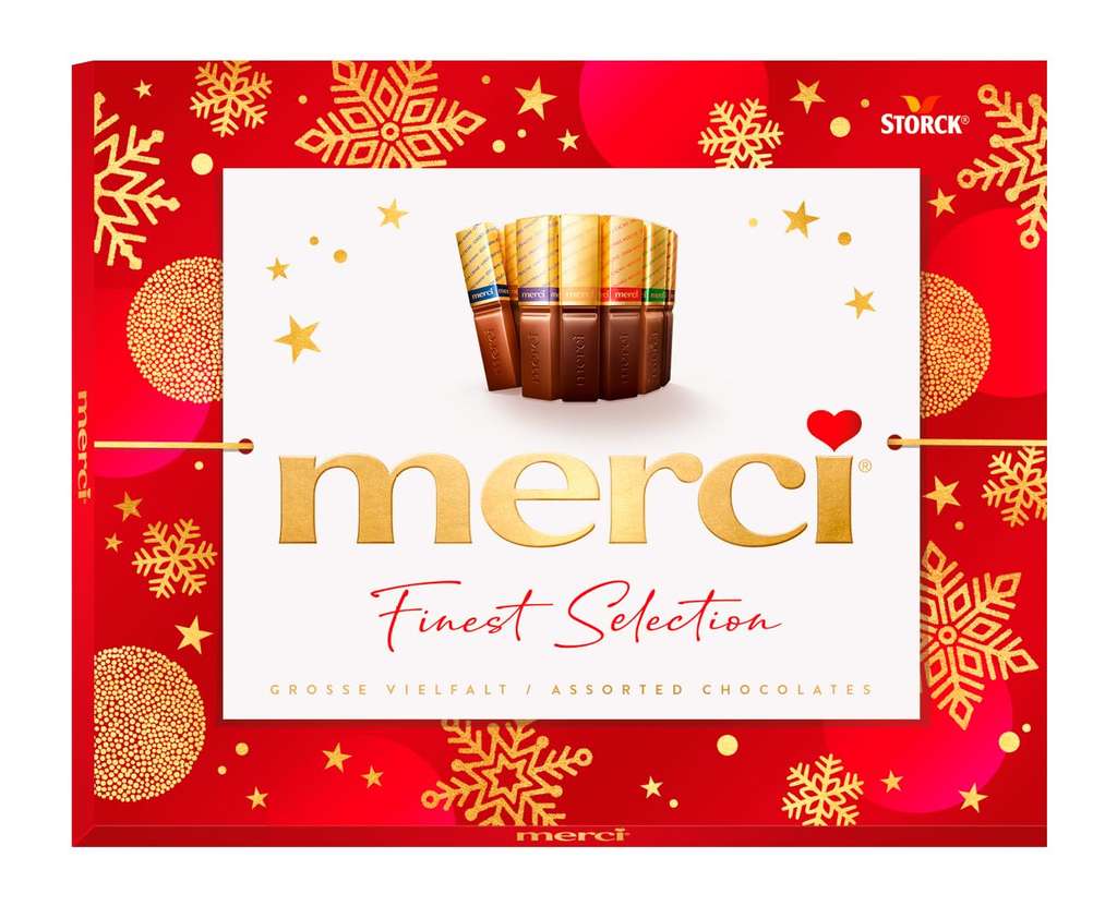 Merci Finest Milk & Dark Chocolate Box 250 g £3.80 at Amazon - hotukdeals