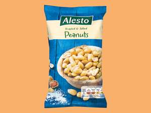Alesto Roasted & Salted Peanuts 400g £1.35 or £1.08 coupon via Lidl Plus (Selected members) at LIDL
