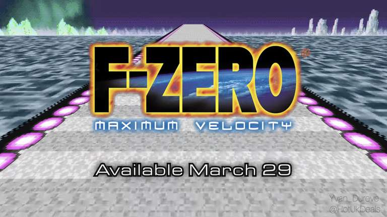 F-Zero Maximum Velocity (Game Boy Advance) Added to Nintendo Switch Online + Expansion Pack