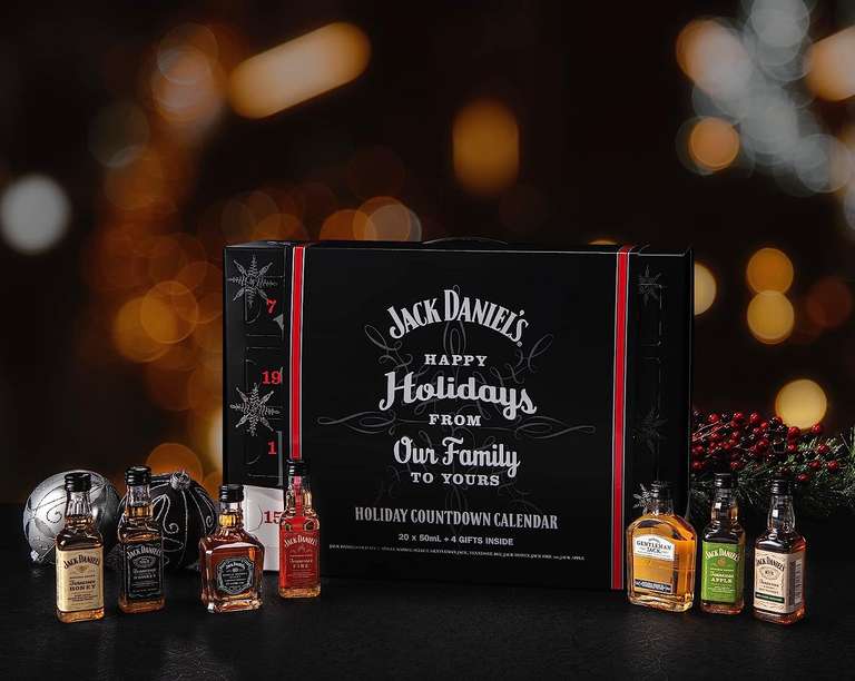 Jack Daniel's Tennessee Whiskey 24-Day Advent Calendar Gift