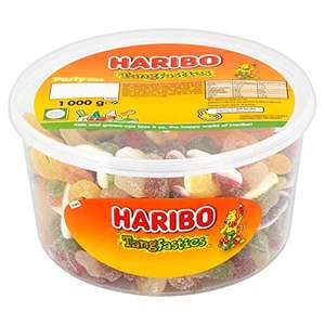Haribo Tangfastics Party Tub, 1kg £4.50 (£4.28 or less using Subscribe & Save) @ Amazon